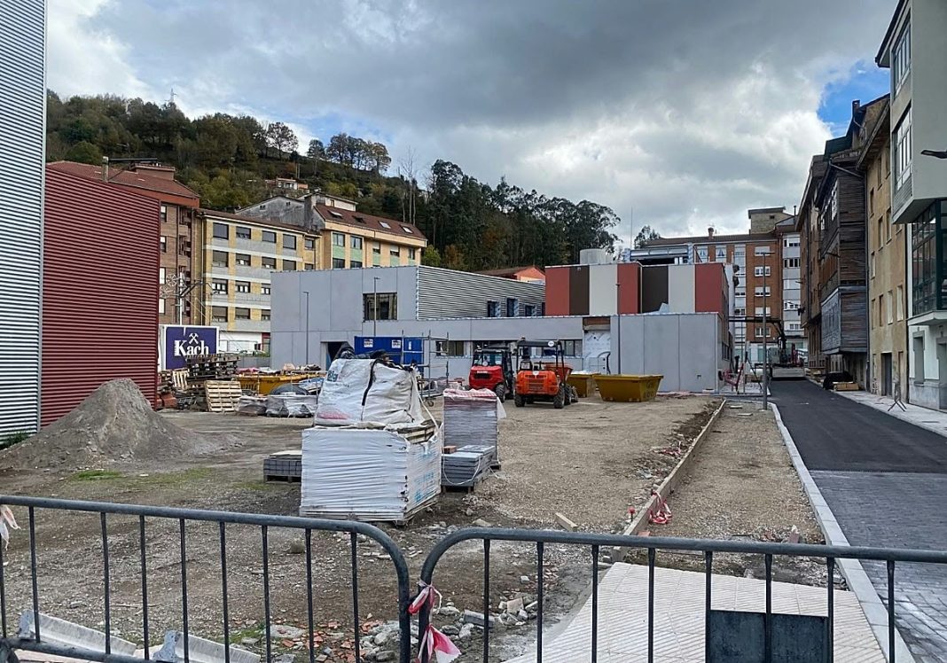 Obras entre edificios residenciales